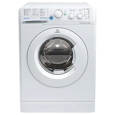 Indesit Innex BWC61452W Freestanding Washing Machine 6kg Load, A++ Energy Rating, 1400rpm Spin, White Indesit Innex BWC61452W Freestanding Washing Machine 6kg Load, A++ Energy Rating, 1400rpm Spin, White